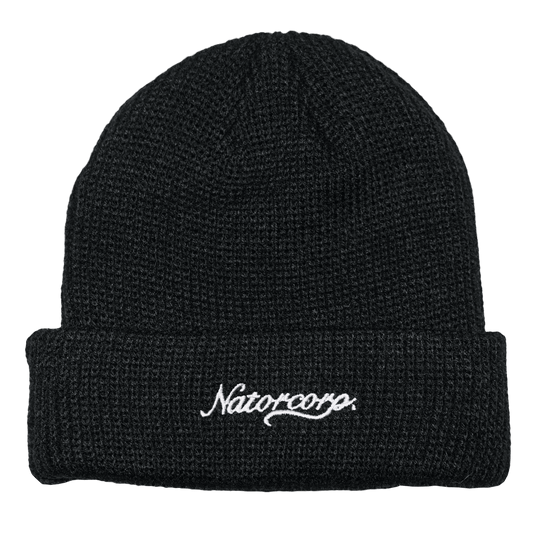 Black NatorCorp. Beanie - NatorCorp