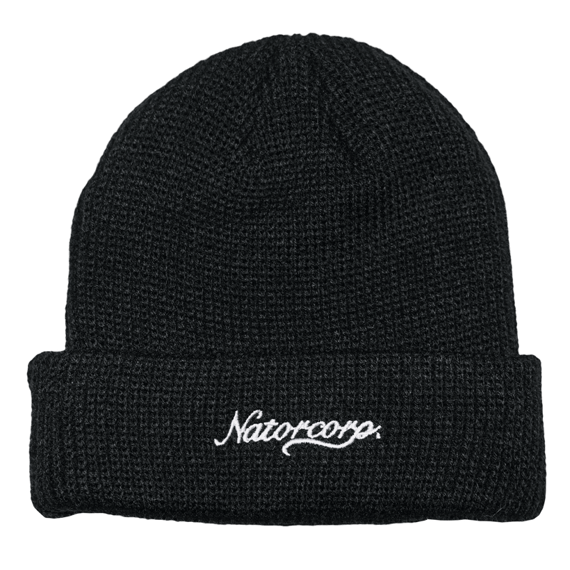 Black NatorCorp. Beanie - NatorCorp