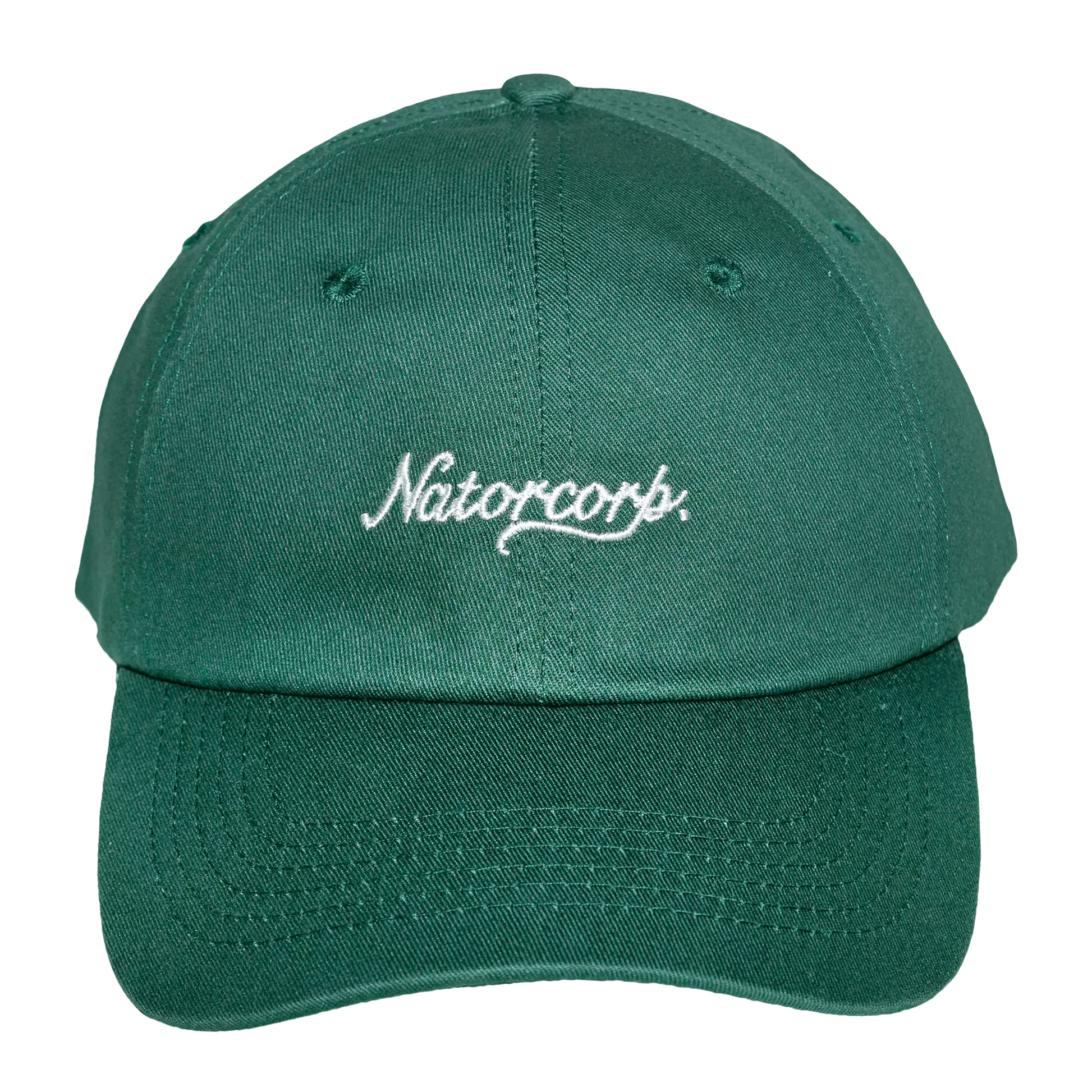 Cursive Green NatorCorp. Hat - NatorCorp
