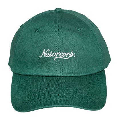 Cursive Green NatorCorp. Hat - NatorCorp