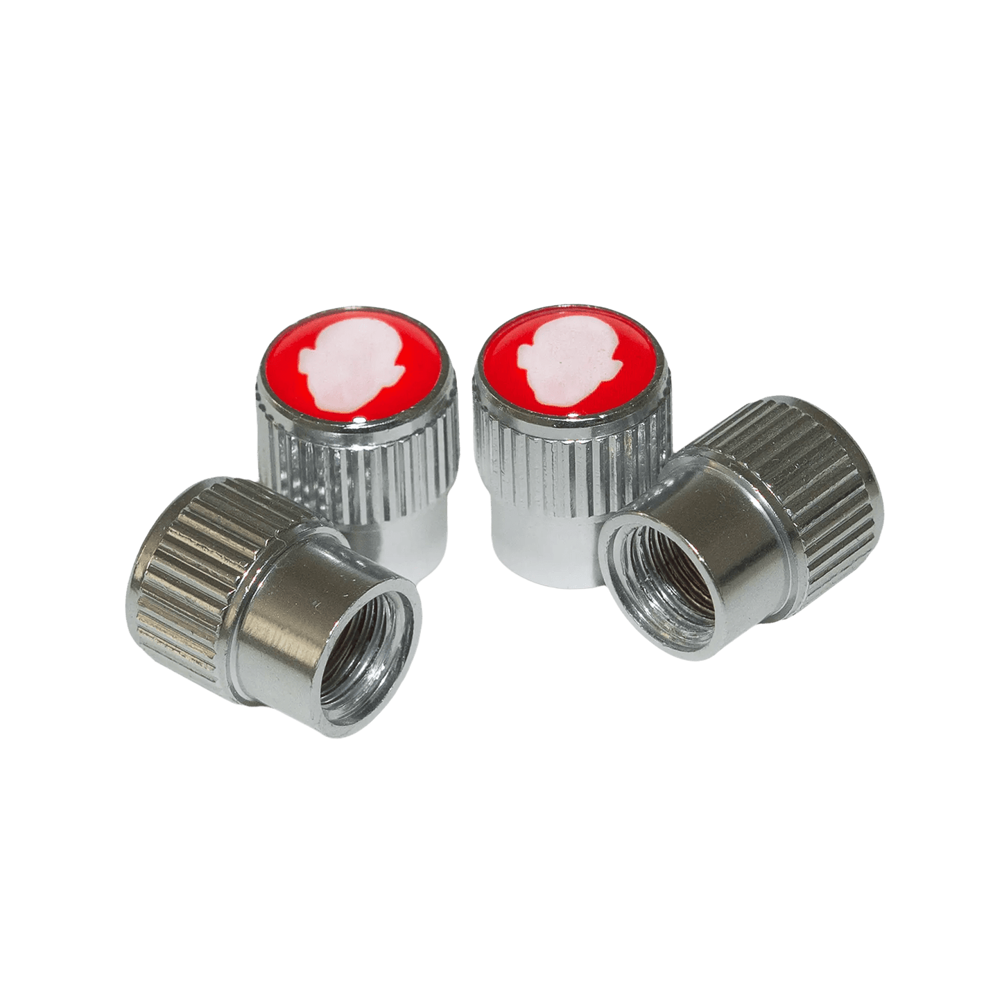 NatorCorp. Silver Valve Caps - NatorCorp